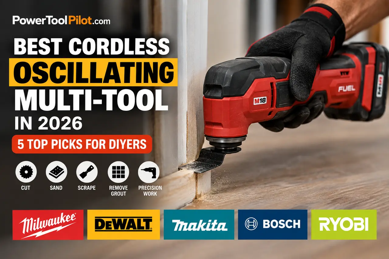 Best cordless oscillating multi-tool in 2026 for DIYers